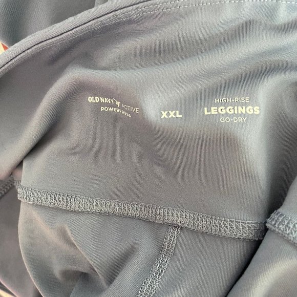 Old Navy Slate Blue leggings Size XXL - Picture 3 of 3